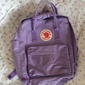 Purple fjallräven kånken